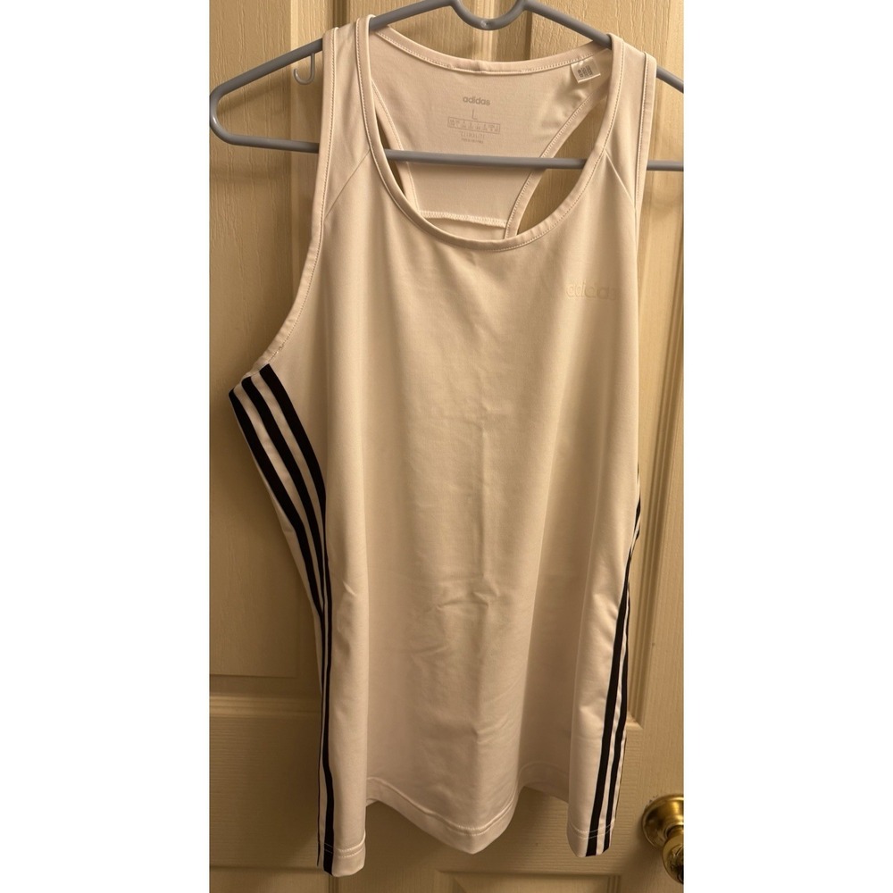 women's adidas climalite tanktop Sz Large